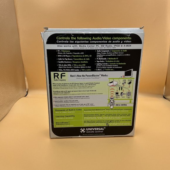 Universal Remote Control - MasterControl 8-Function Learning Remote - Picture 5 of 12